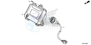 TRX420FM2H Europe Direct - (ED) drawing METER