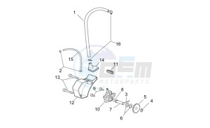 RX-SX 50 drawing Oil pump