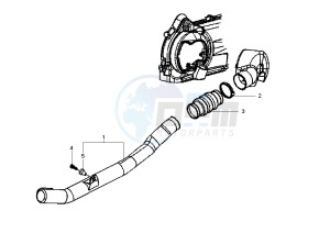 LX 150 drawing Belt cooling