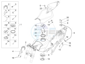 RS 50 RS4 50 2T E4 (APAC, EMEA) drawing Locks