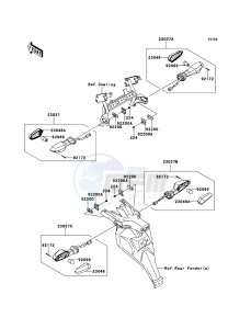 VERSYS KLE650CDF XX (EU ME A(FRICA) drawing Turn Signals