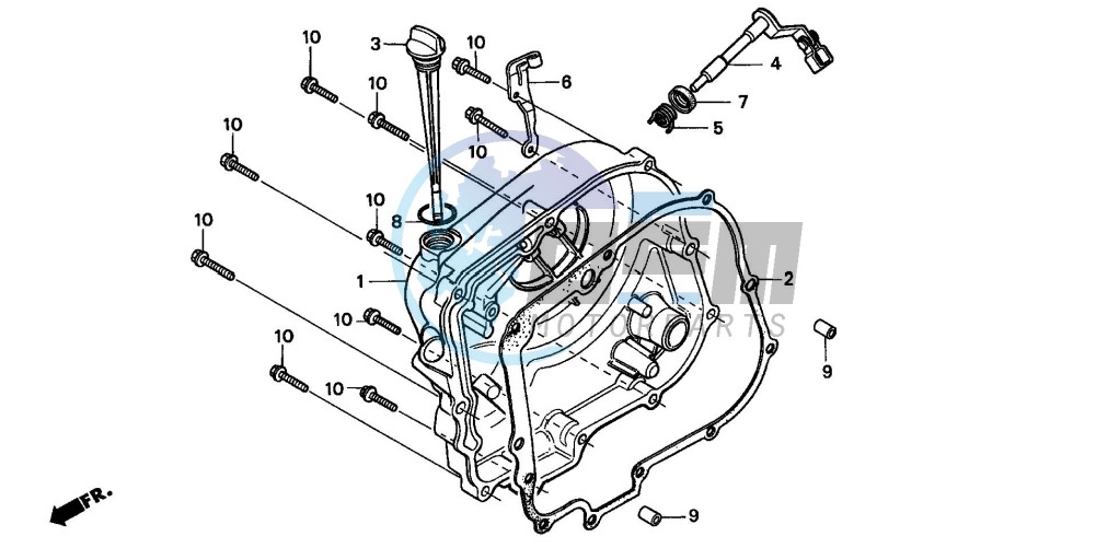 RIGHT CRANKCASE COVER