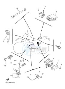 WR250R (32DW 32DV 32DX) drawing ELECTRICAL 1