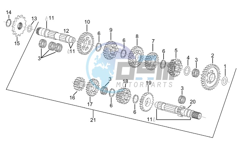 Transmission 6 speed