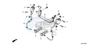 NC750XE NC750X Europe Direct - (ED) drawing IGNITION COIL