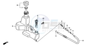 SFX50 drawing OIL TANK