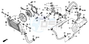 NT700V drawing RADIATOR