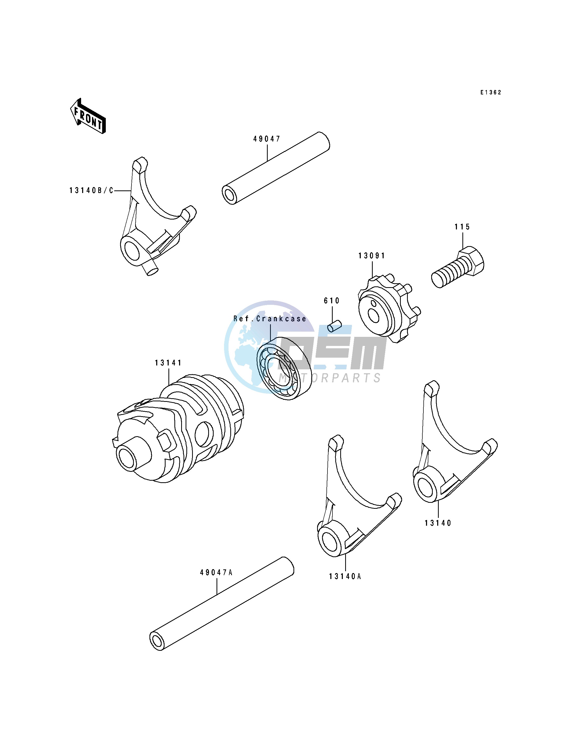 CHANGE DRUM_SHIFT FORK