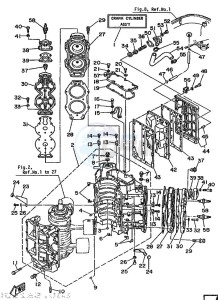 115A drawing CYLINDER--CRANKCASE