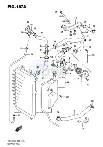 VZR1800BZ BOULEVARD EU drawing RADIATOR HOSE