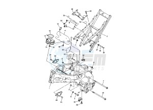 FZ1-S FAZER 1000 drawing FRAME