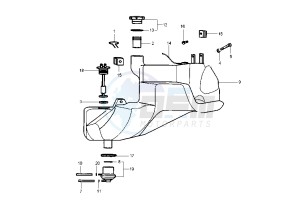 Zip 125 drawing Fuel Tank