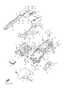 FJR1300AE FJR1300-AE FJR1300-AE (B96B B9A1) drawing FENDER