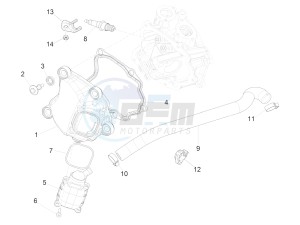 BEVERLY 300 IE ABS E4 (APAC) drawing Cylinder head cover