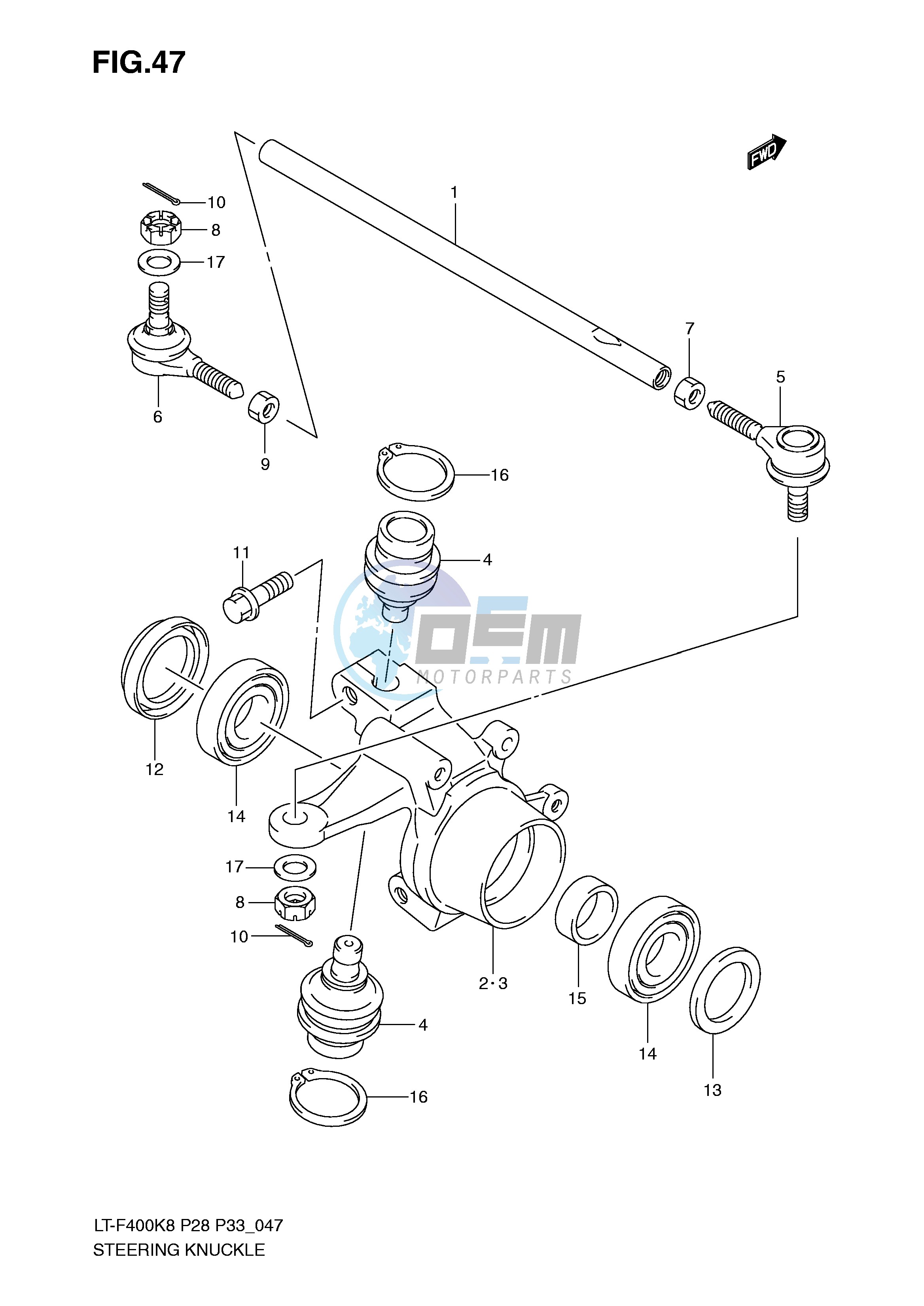 STEERING KNUCKLE