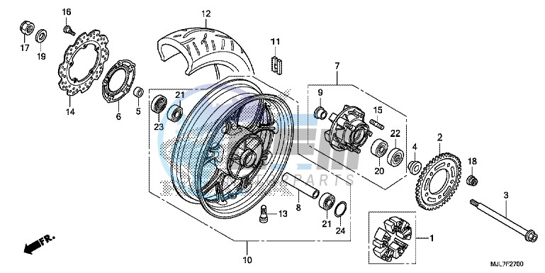 REAR WHEEL