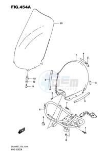 UH200 ABS BURGMAN EU drawing WIND SCREEN