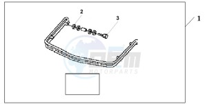 GL18009 Europe Direct - (ED / AB NAV) drawing TRUNK GUARD PIPE