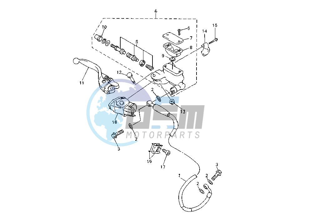 FRONT MASTER CYLINDER