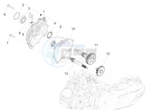 Medley 150 4T ie ABS (EMEA) drawing Reduction unit