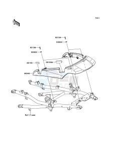 VERSYS_1000 KLZ1000AEF FR GB XX (EU ME A(FRICA) drawing Side Covers