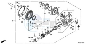 VT750C9 Ireland - (EK / MK) drawing FINAL DRIVEN GEAR