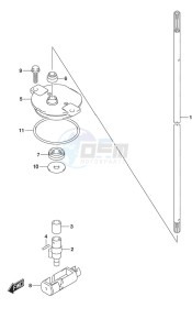 DF 200A drawing Clutch Rod