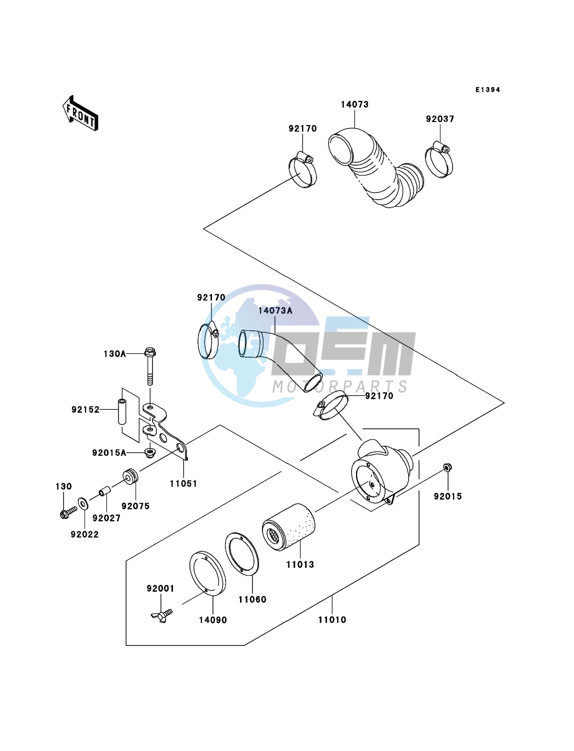 Air Cleaner-Belt Converter