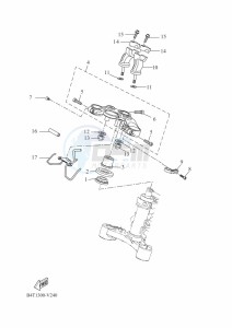 TRACER 7 35KW MTT690-U (B5T2) drawing STEERING