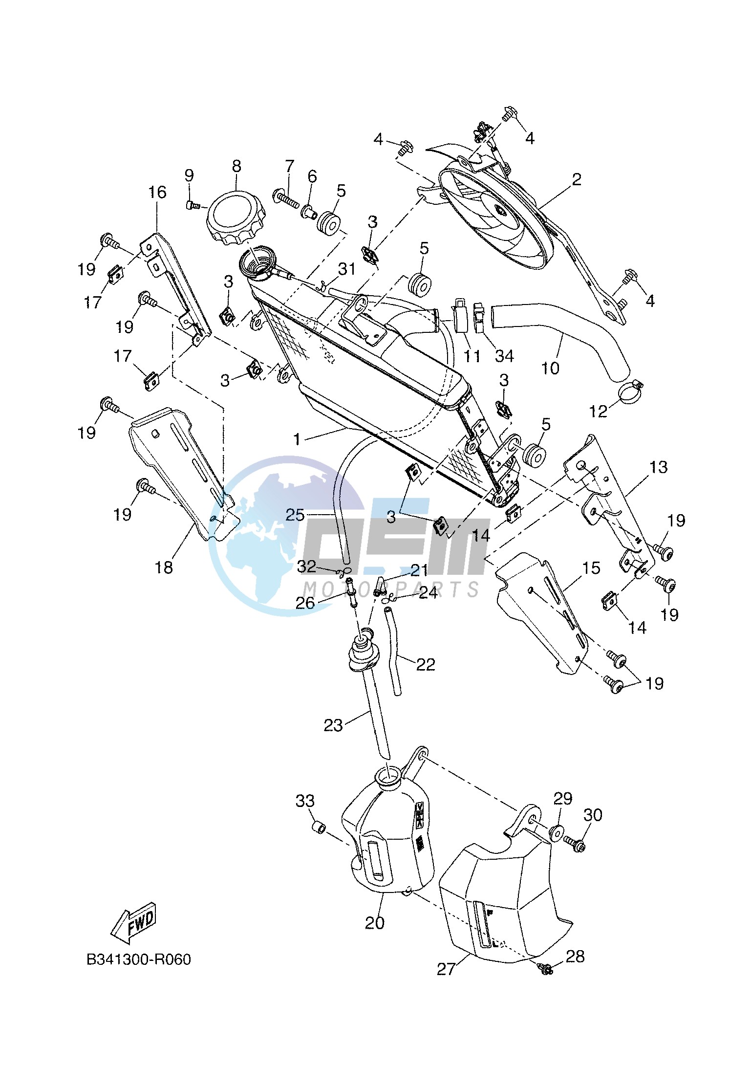 RADIATOR & HOSE