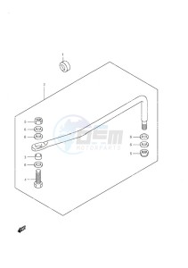 DF 25 V-Twin drawing Drag Link Remote Control