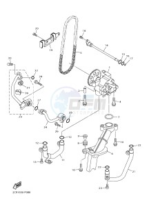 YZF-R1M 998 R5 (2KSF) drawing OIL PUMP