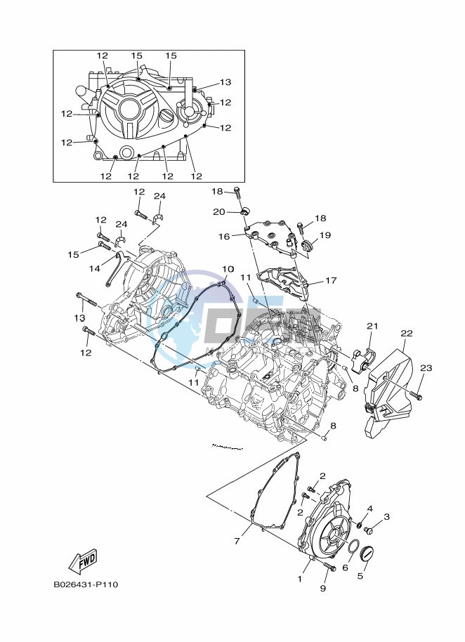 CRANKCASE COVER 1