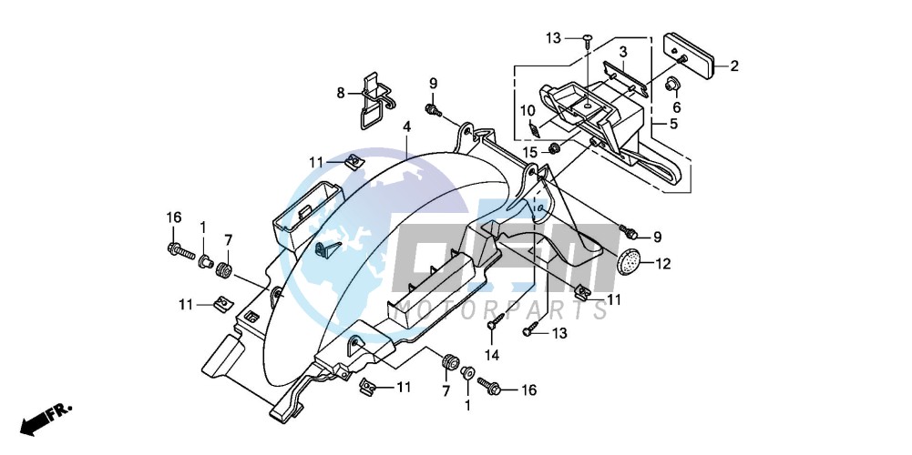 REAR FENDER