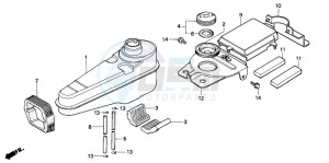 ST50 drawing FUEL TANK