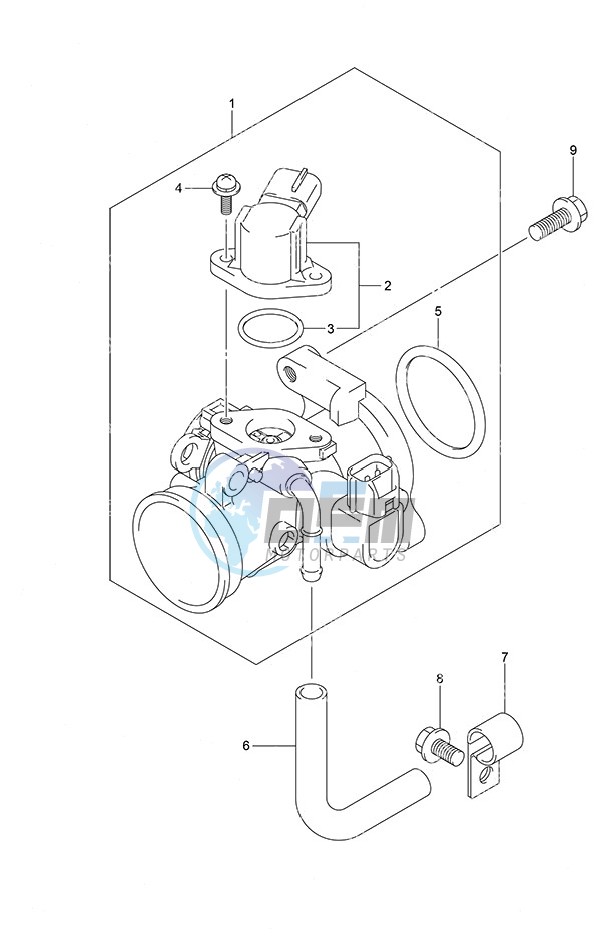 Throttle Body Non-Remote Control