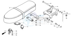 C70Z 50 drawing DOUBLE SEAT