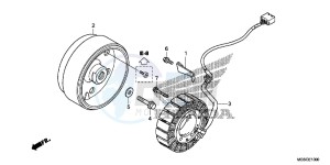 NC700DD INTEGRA E drawing GENERATOR