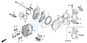 TRX90XD TRX90 Europe Direct - (ED) drawing CYLINDER HEAD COVER