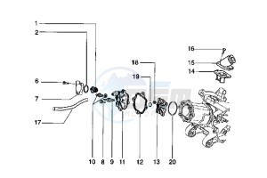 Hexagon 180 LXT drawing Cylinder head - Induction pipe