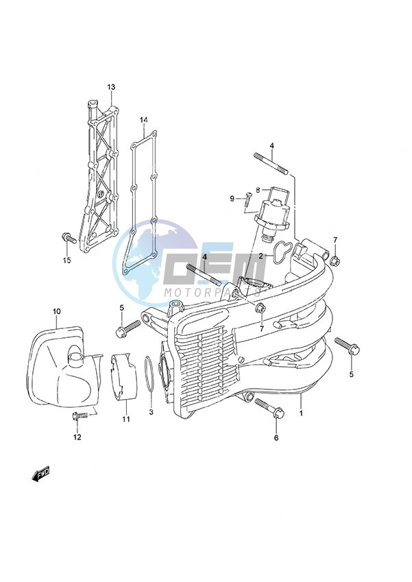 Intake Manifold/Silencer/Exhaust Cover