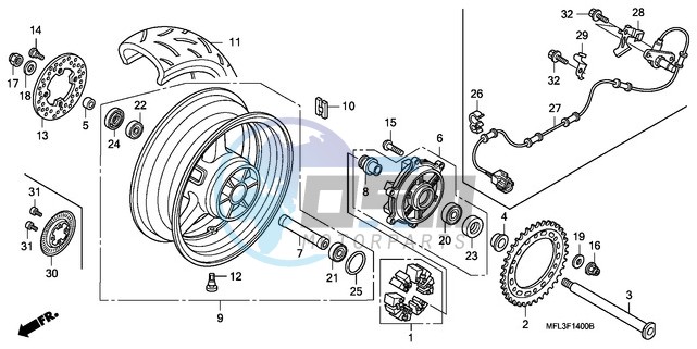 REAR WHEEL