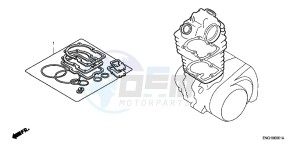 CRF450RC drawing GASKET KIT A