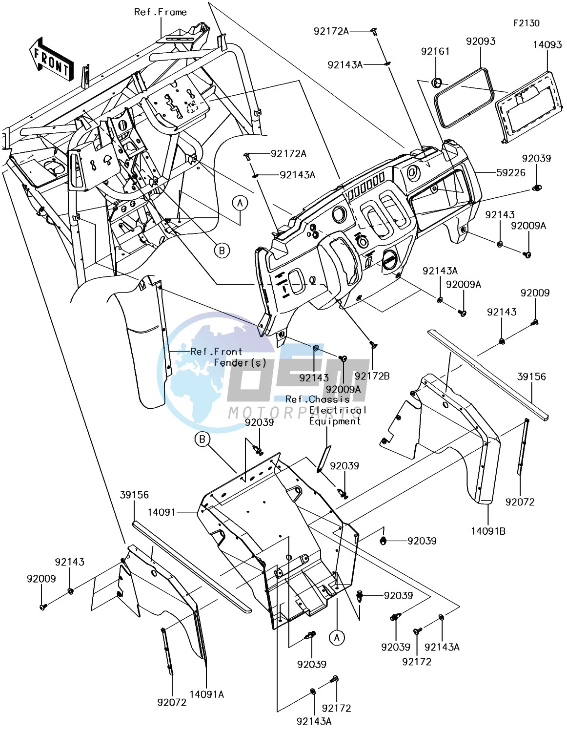 Frame Fittings(Front)