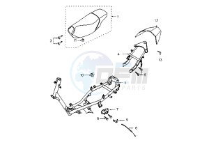 VIVACITY SERIE SPECIAL - 50 cc drawing FRAME