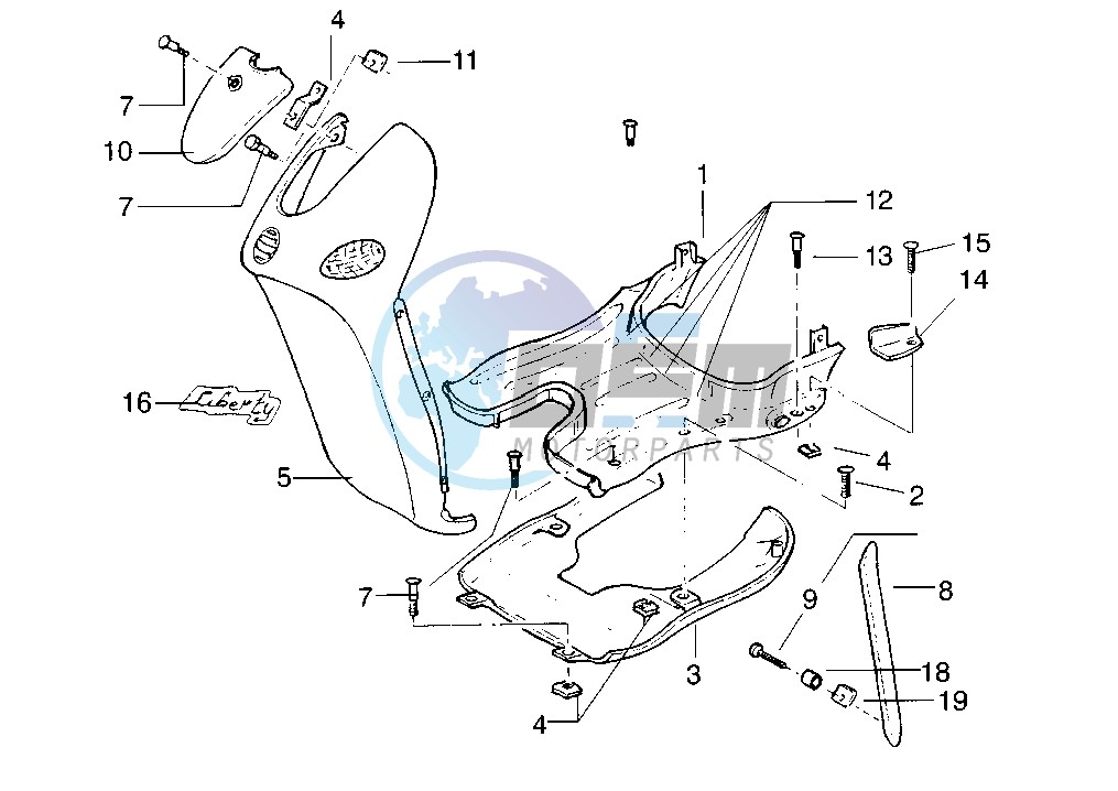 Front shield PPTT