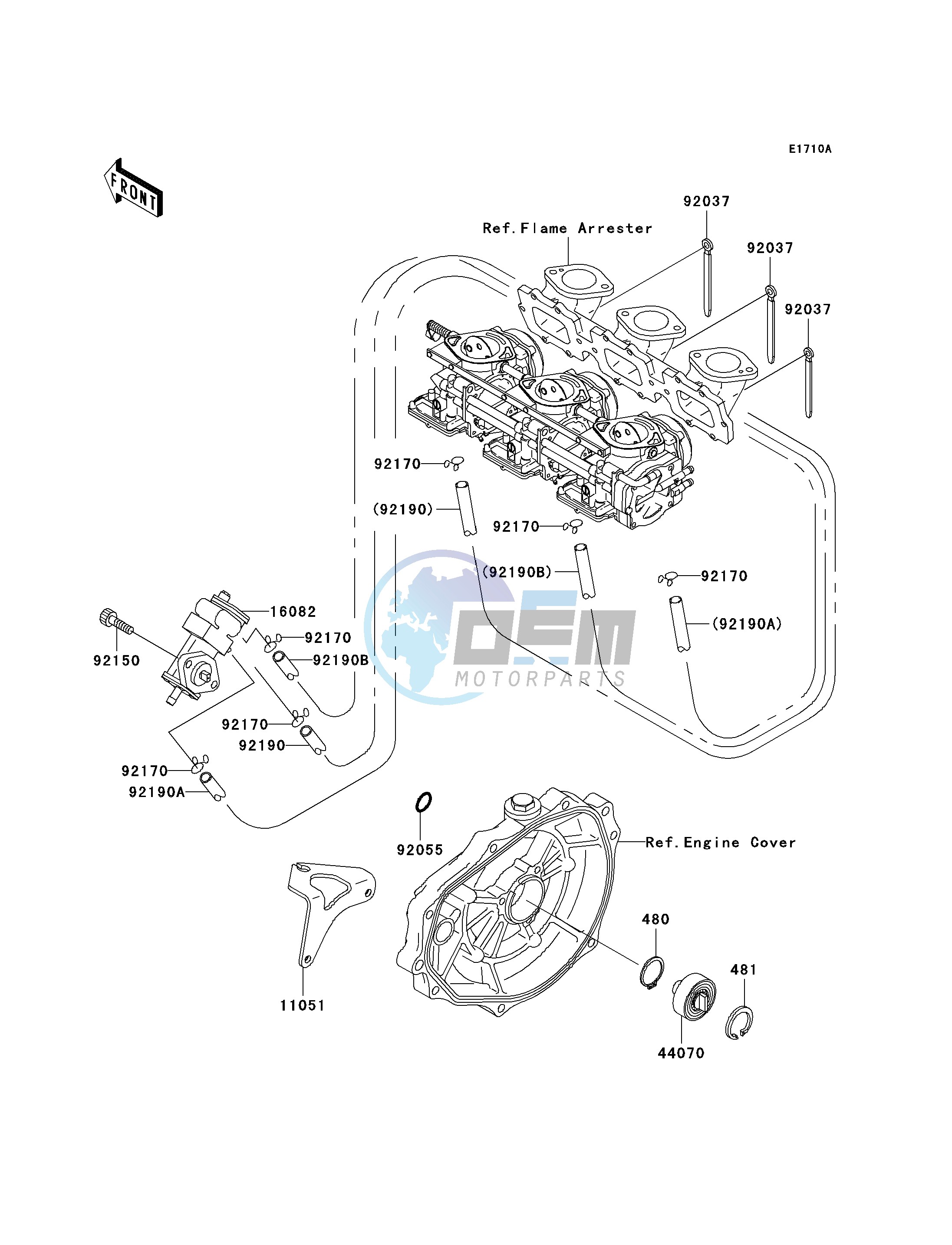 OIL PUMP-- JT1100-B2- -