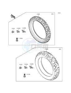 NINJA_300 EX300AFFA XX (EU ME A(FRICA) drawing Tires