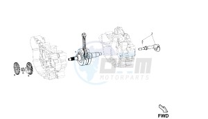 MULHACEN - 125 CC VTHMS1A2A 4T EU3 drawing CRANKSHAFT