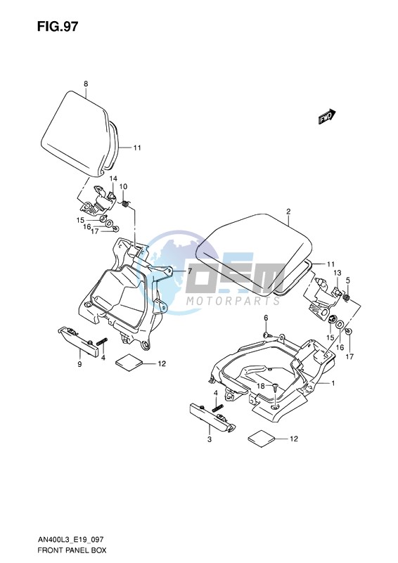 FRONT PANEL BOX